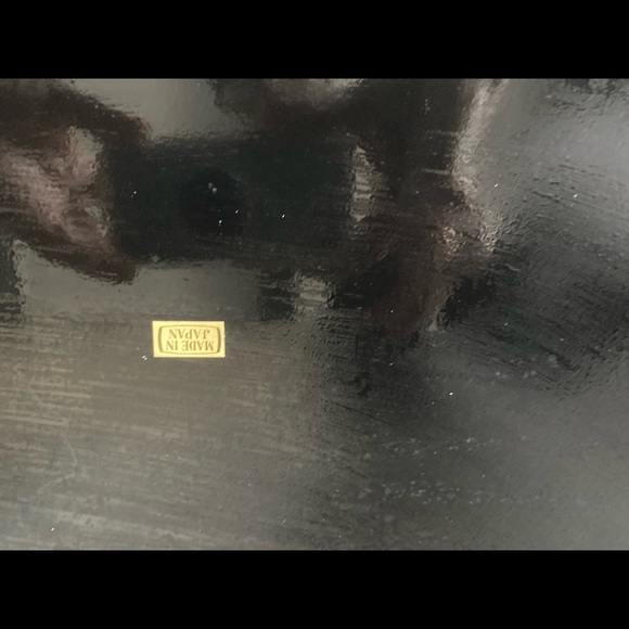 Vintage 3 Nesting Bar Floral Asian Inspired Serving Trays Made In Japan Dining. - Picture 9 of 10